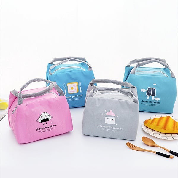 OVERFLOWS.ID LUNCH BAG KARAKTER BARU - TEMPAT SIMPAN BEKAL - COOLER BAG / TEMPAT BEKAL MAKAN