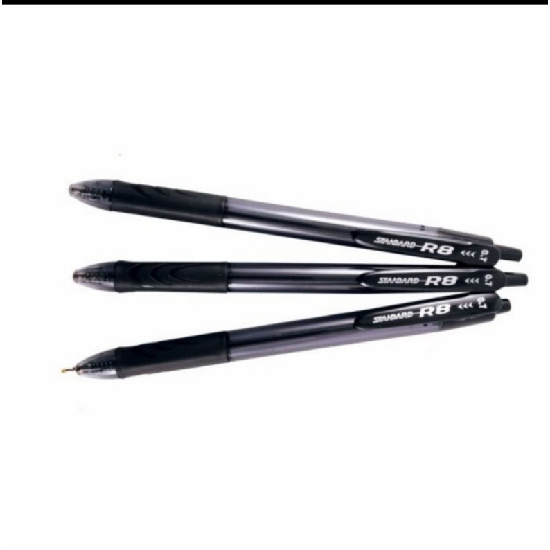 

STANDARD PEN R8 0.7 ISI 12PCS - HITAM-MERAH-BIRU