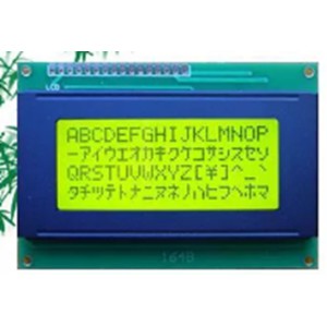 JHD164 1604 LCD Display Module Yellow and Green character 16x4 16*4