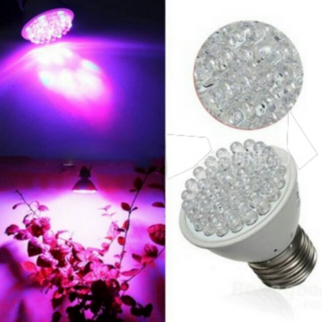 38 LED GROW LIGHT LAMP GROWING 2.2W PLANT LAMPU TUMBUH HIDROPONIK