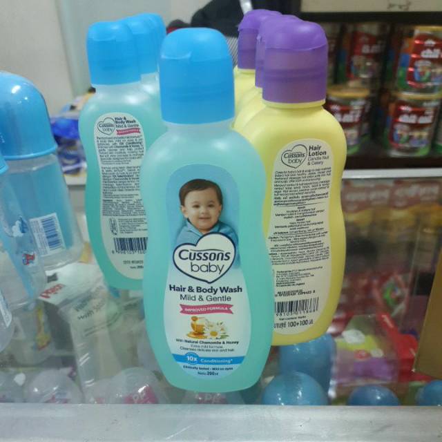 Cussons Baby Hair & Baby Wash 200ml