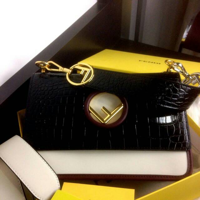 Fendi Kan I F Spesial Edition Croco Matte