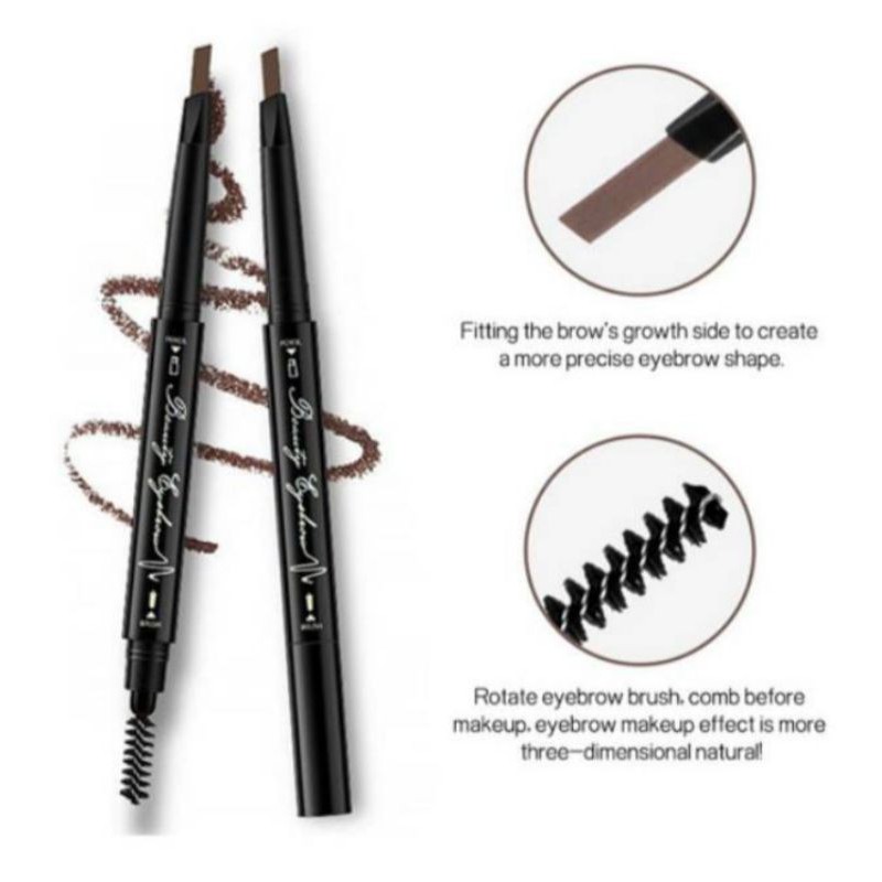 LAMEILA DOUBLE HEAD EYEBROW PENCIL