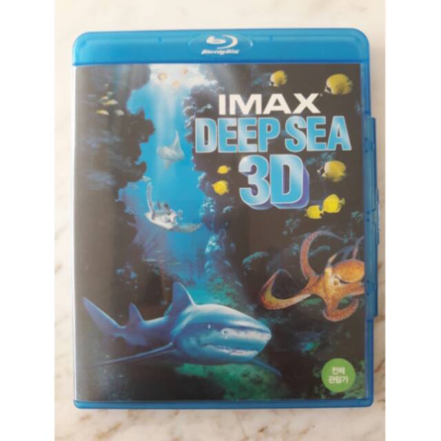Preloved Film 3D Bluray disc Imax Original Deep Sea 3D ; Film Dokumenter Imax 3D Bluray DVD