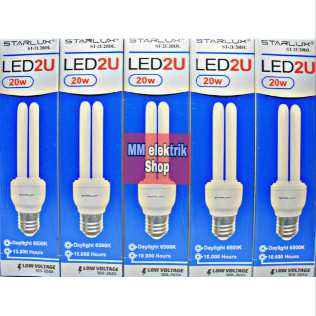 Lampu Led 2U Lampu Jari New 20 Watt STARLUX