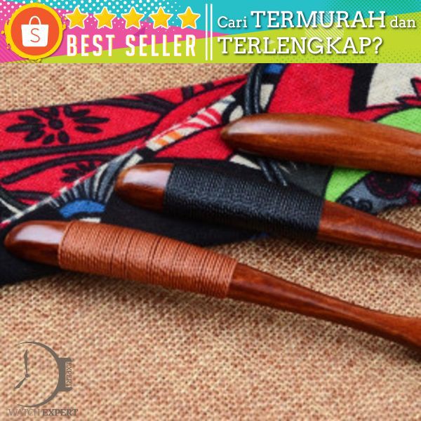 Novelty Sendok Makan Centong Sayur Bahan Kayu Wooden Spoon - RR-20 - Brown