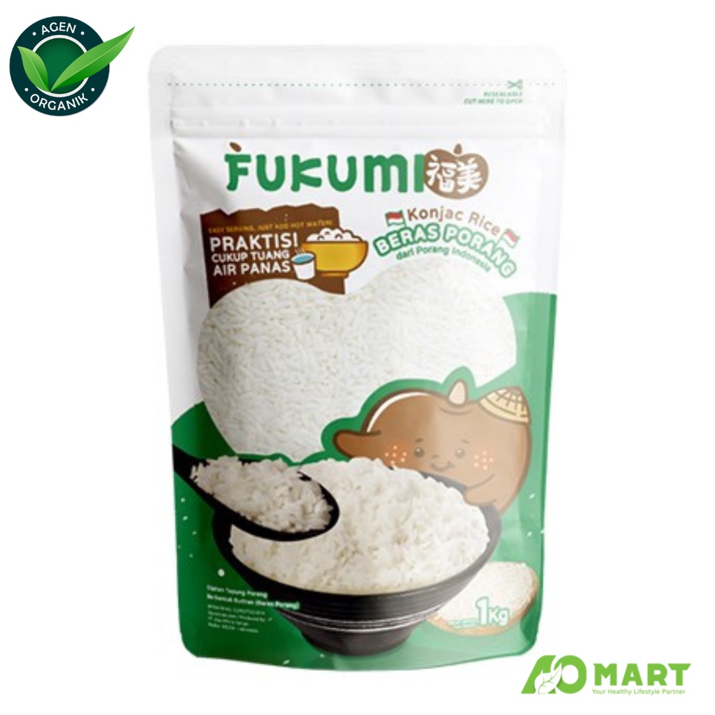 

FUKUMI Konjag Rice - Beras Porang 1 KG