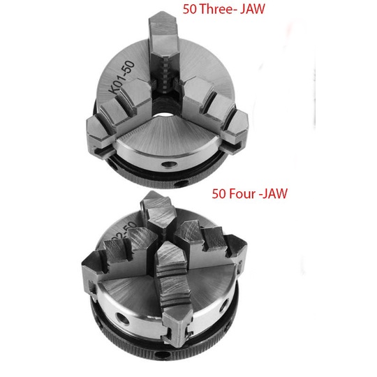 50 Four-jaw And 50 three-jaw chuck spindle assembly ( 1815)