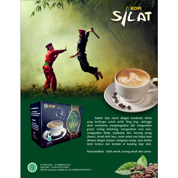 

Kopi Silat - Jawara, Lincah dan Trengginas