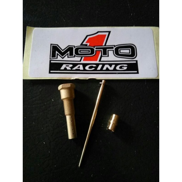 Jarum Skep Moto 1 JJH Set Nozle 8 18 30 Hole Lubang Nozzle Nozel Set JJH Moto1 Untuk PE28 PWL28 PWK2