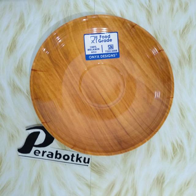 ONYX Piring Bulat Ceper Centris 6" / Piring Bulat Melamin