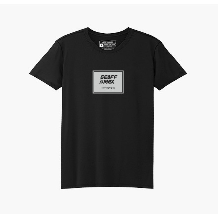 Kaos Geoff Max - Holo Black | T-shirt Pria | Kaos Pria