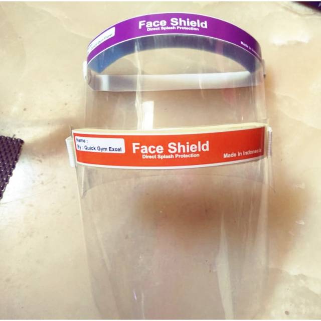 Face shield mika permanen