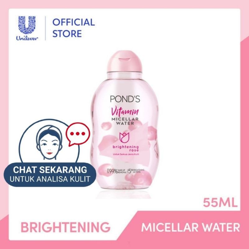 Pond's Micellar Water Brightening Rose 55 ml