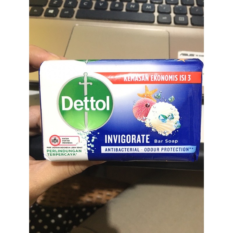 Dettol Sabun Mandi batang 105/100gr