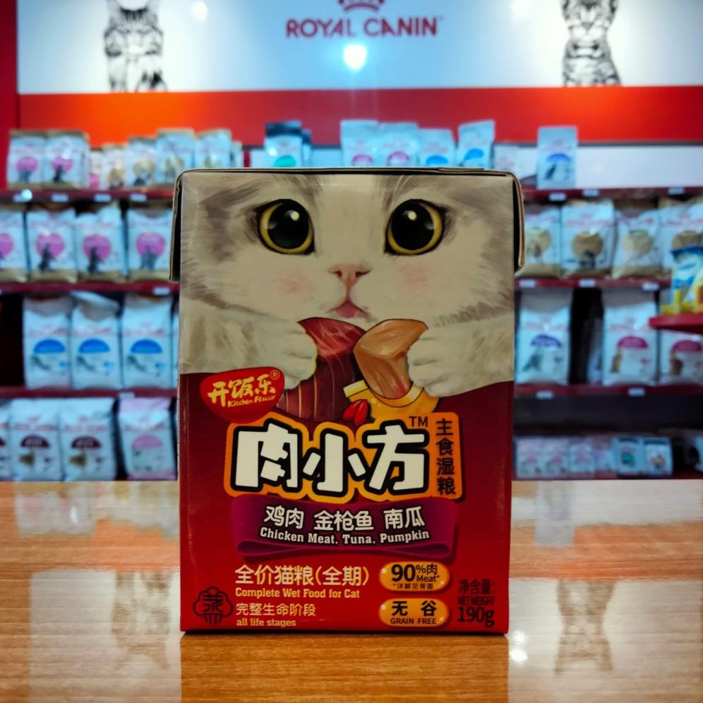 Kitchen Flavor Grain Free Wet Food 190Gr Makanan Basah Kucing Kf