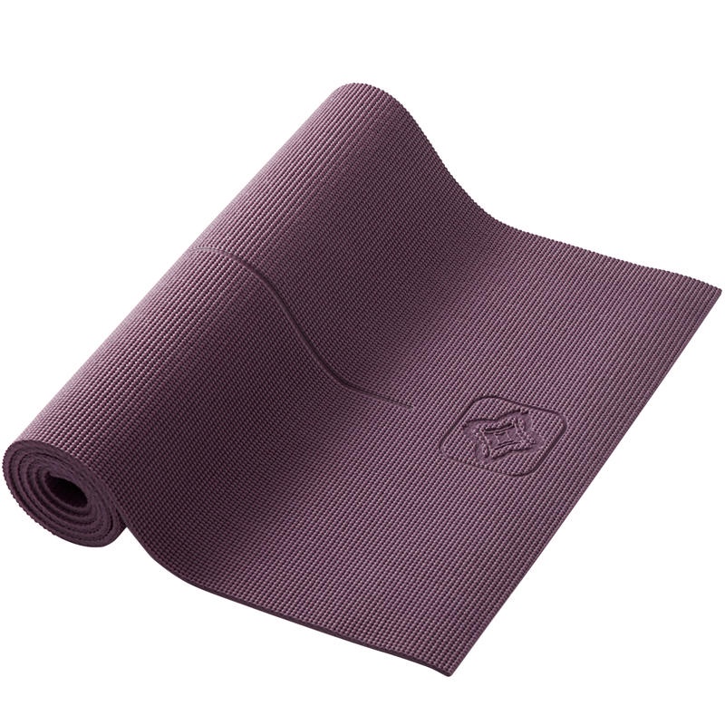 Decathlon KIMJALY Gentle Yoga Mat 8 Mm - Burgundy - 8644104