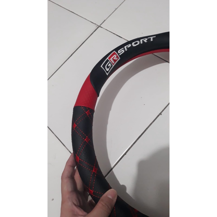 Cover Sarung Stir GR Sport Mobil Toyota Universal