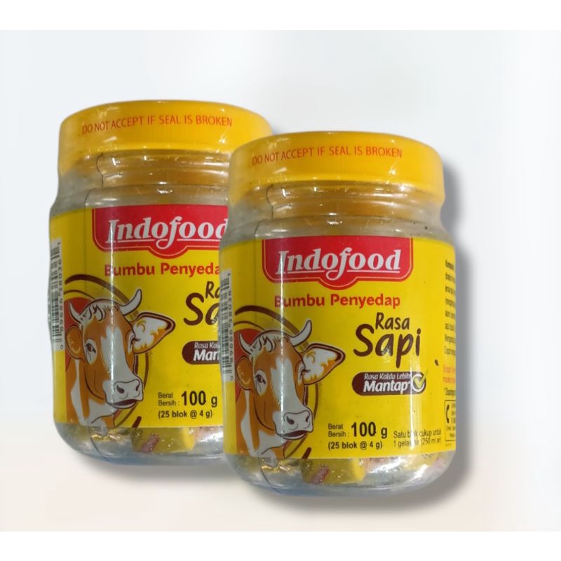 

kaldu blok Indofood rasa sapi 100gr x 1pc