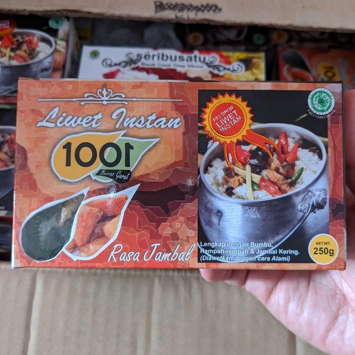 

nasi liwet nasi kuning nasi uduk instan lezat seribusatu