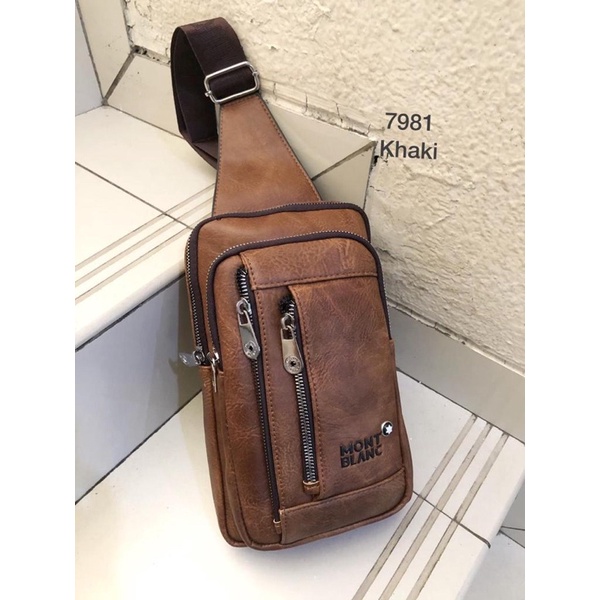 Tas sling pria montblanc