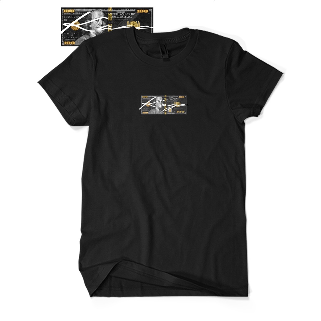 Kaos DOLLAR 100 % Cotton Combed 30s Cewek Cowok Unisex Tees Terbaru Keren / Shirt / Kaos Oversize Pr