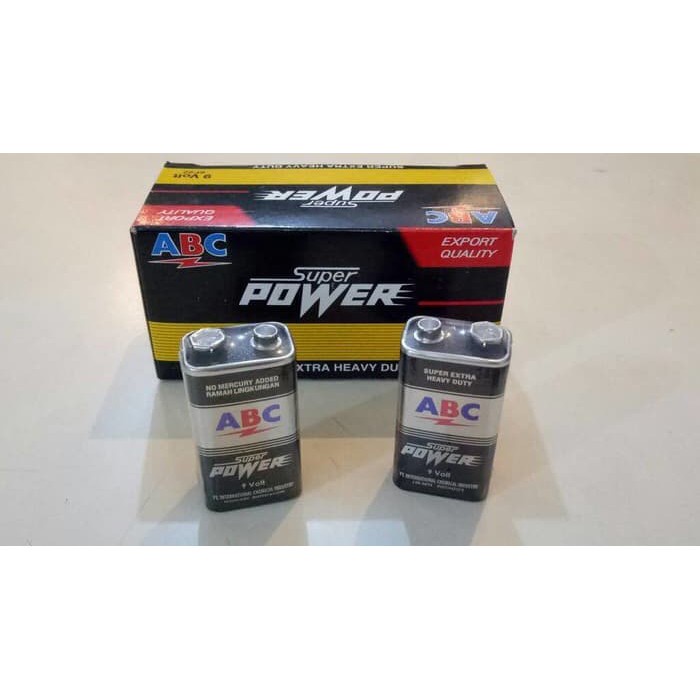 Baterai/Battery/Batere ABC Super Power 9V Batre 9V ABC Super Power - BB - BB