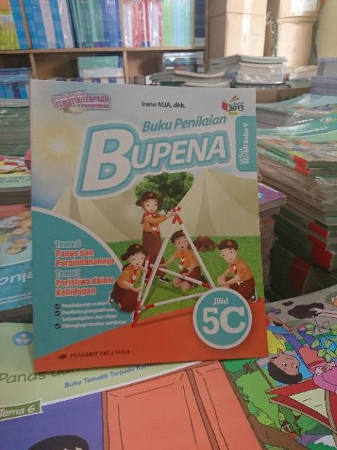 Bupena Sd Mi Kelas 5 Jilid 5a 5b 5c 5d Erlangga Shopee Indonesia