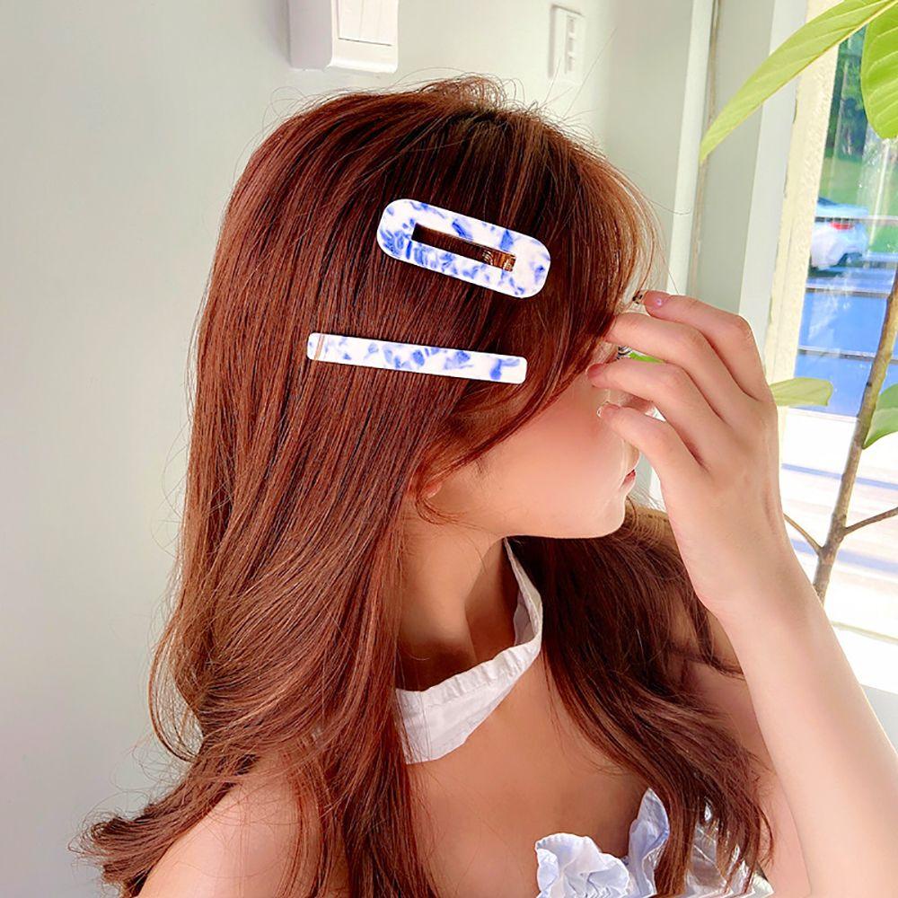 Agustina Hair Claws Ponytail Holder Retro Hiasan Kepala Perempuan Asetat Mandi Gadis Wanita Hair Clips