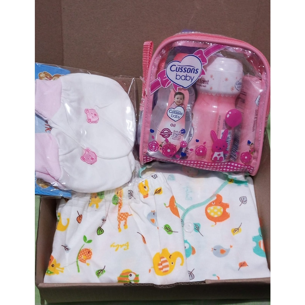 Kado bayi baru lahir / Baby Gift New Born / Parcel Bayi / Hampers Bayi Baru lahir / Hadiah Bayi / Jenguk Bayi / Toko HAF Store