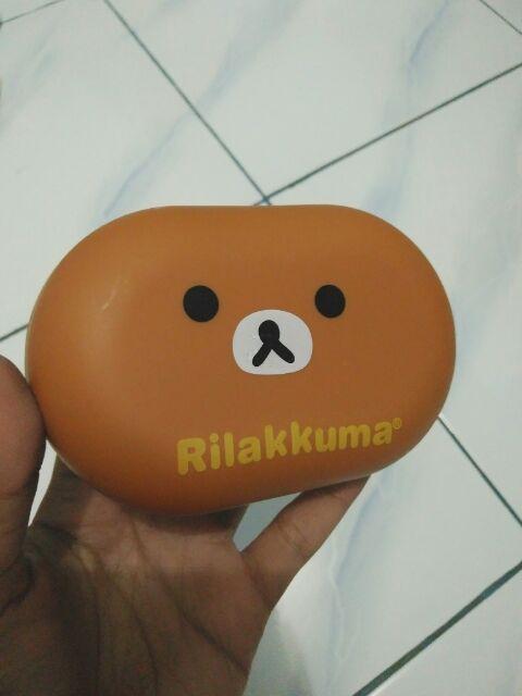 Promo Terbatas Tempat Sabun, Soap Dish Pad Holder Rilakkuma Untuk Travelling