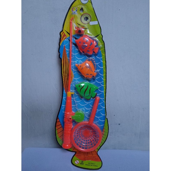 mainan pancingan ikan plastik