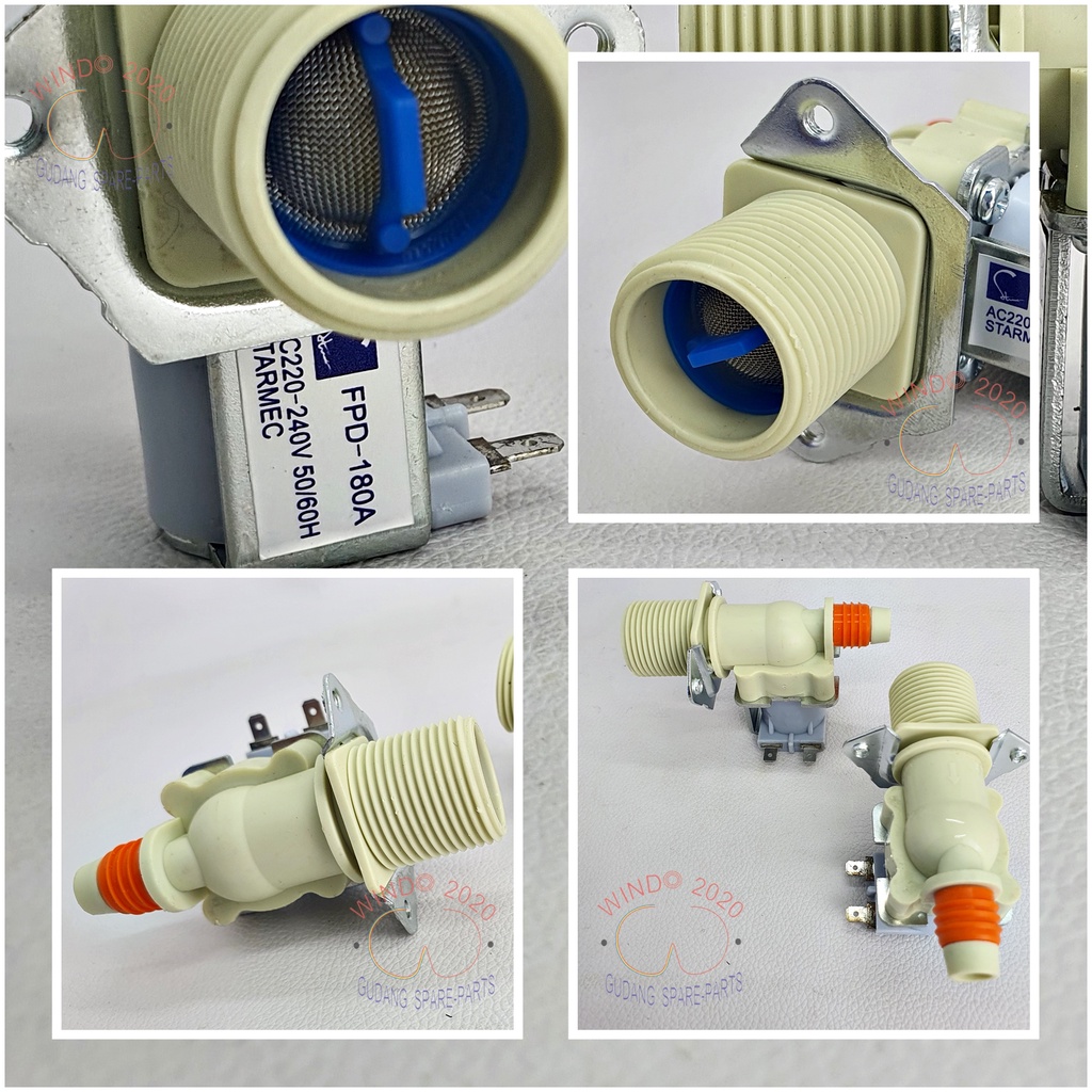 SLONOID MESIN CUCI FPD 180 | WATER INLET | OTOMATIS MASUK AIR MESIN CUCI | OTOMATIS MESIN CUCI | SOLONOID