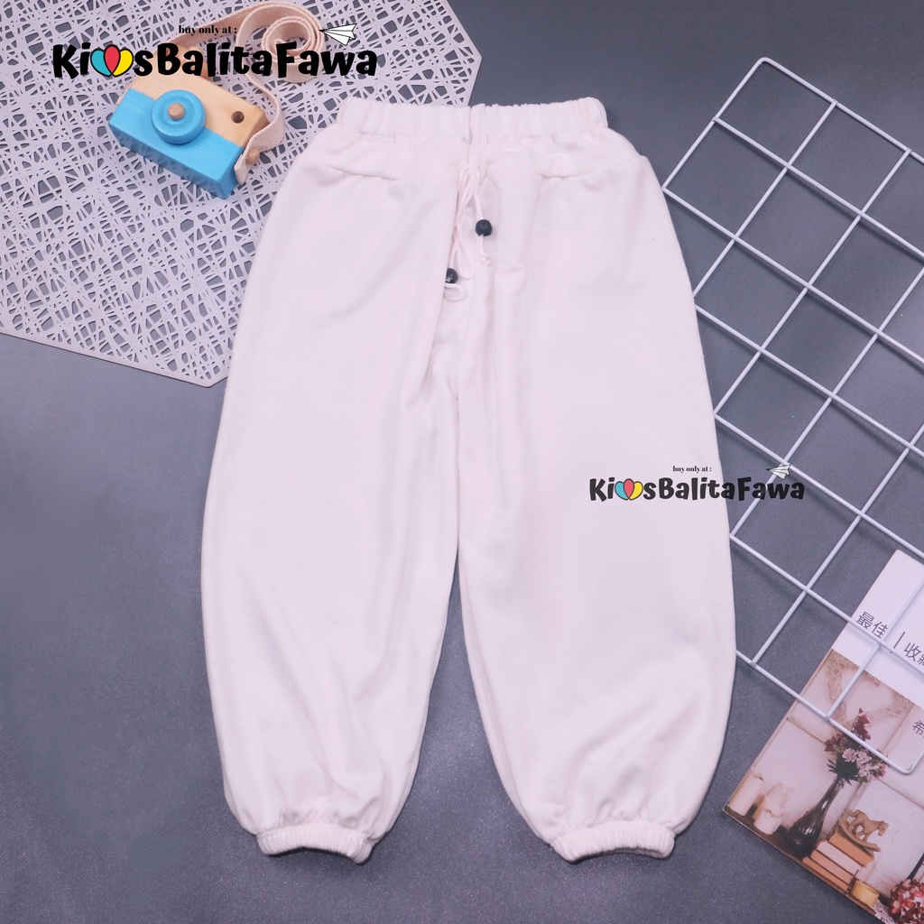 Jogger Molly Uk. 5-6 Tahun  / Pants Celana Panjang Anak Perempuan Laki Laki Panjang Murah Polos