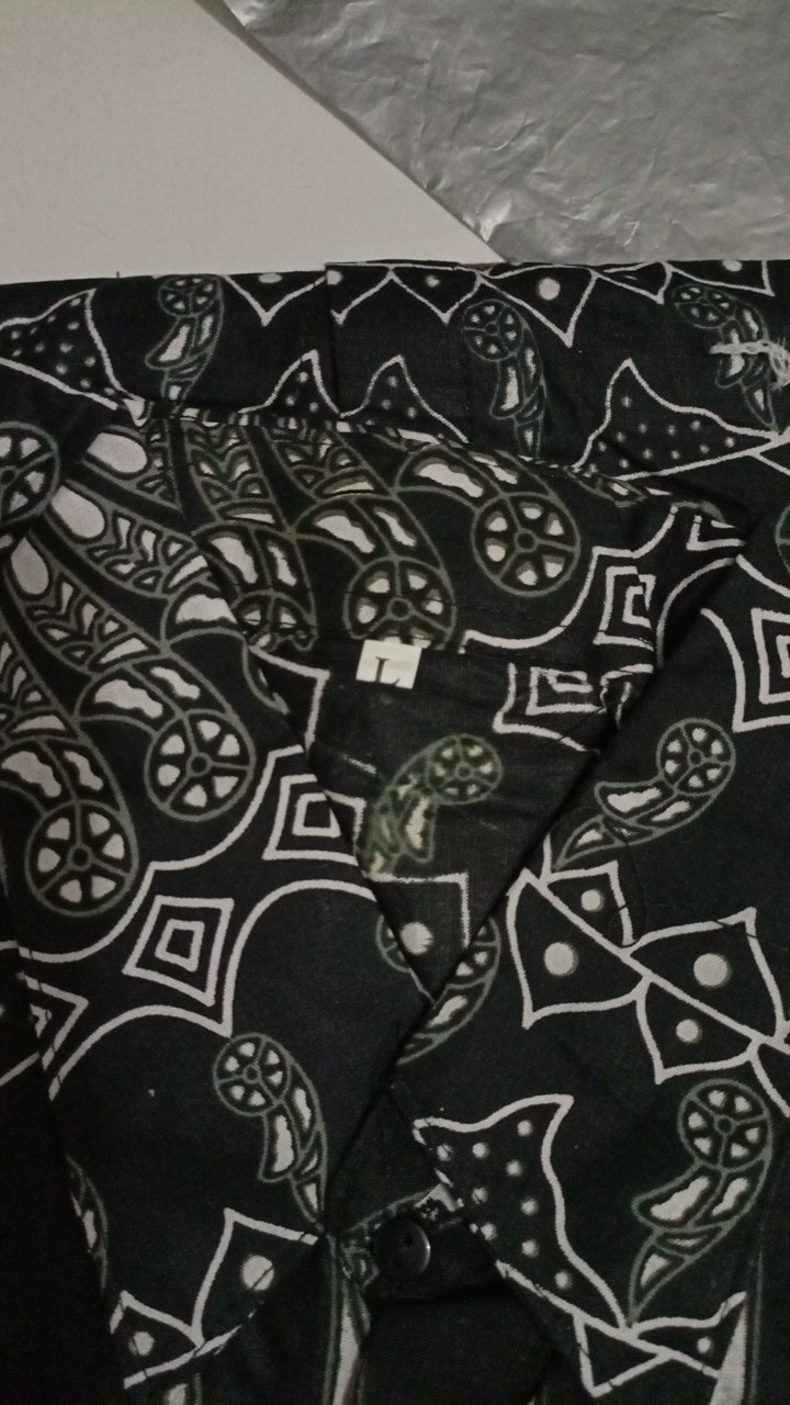 Baju Batik Pria  Lengan Pendek Slimfit Big Size M L Xl Atasan Kemeja Batik Lengan Panjang Original