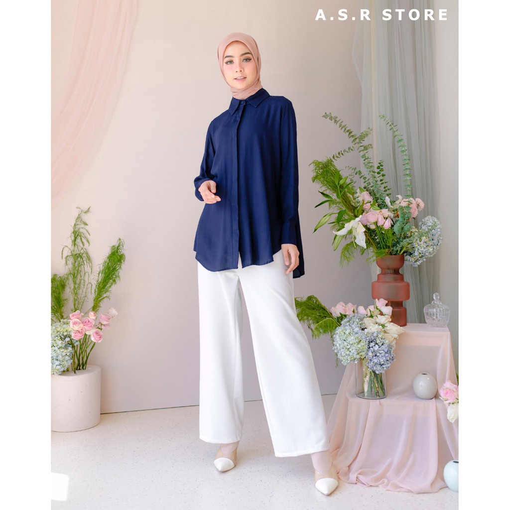 AUDRY RUFI BASIC SHIRT// PUFFY BLOUSE MONA// ATASAN WANITA MODEL KEMEJA// SIZE S M L XL XXL// BLUS CASUAL KERJA DAN ACARA TERTENTU//  BAHAN KAIN SHAKILA PREMIUM QUALITY// UKURAN REGULER JUMBO OVERSIZE READY TREN MODEL TERBARU KEKINIAN VIRAL BERKUALITAS