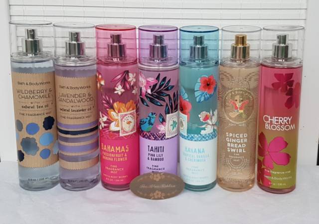 MIX &amp; MATCH BATH AND BODY WORKS BODY MIST (3 FOR 410K)