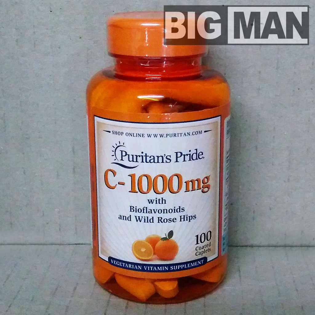 Vitamin C Puritans Pride Vitamin C1000 Puritan C 1000 Mg Puritans Pride C 1000 100 Tablet 100 Kaplet Shopee Indonesia