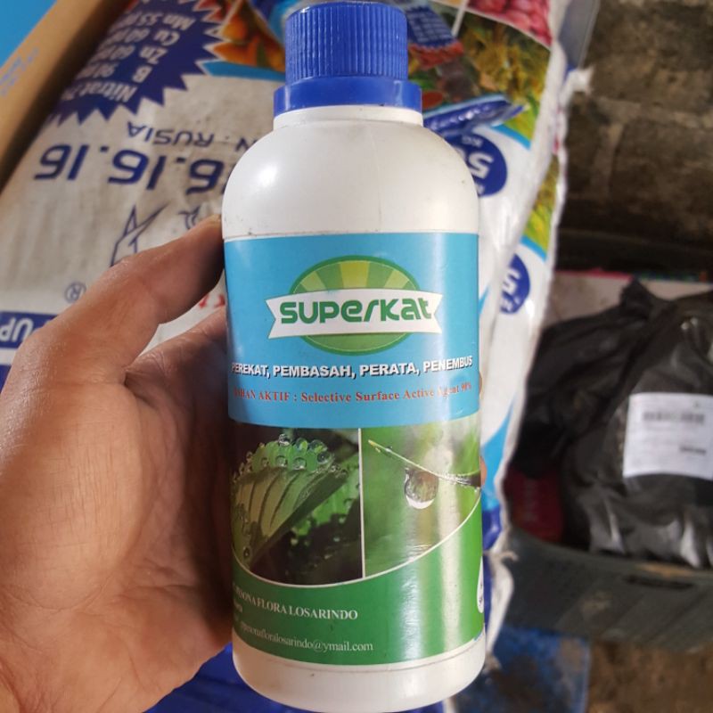 SUPERKAT Perekat Perata Penembus Pestisida dan Pupuk 500ML