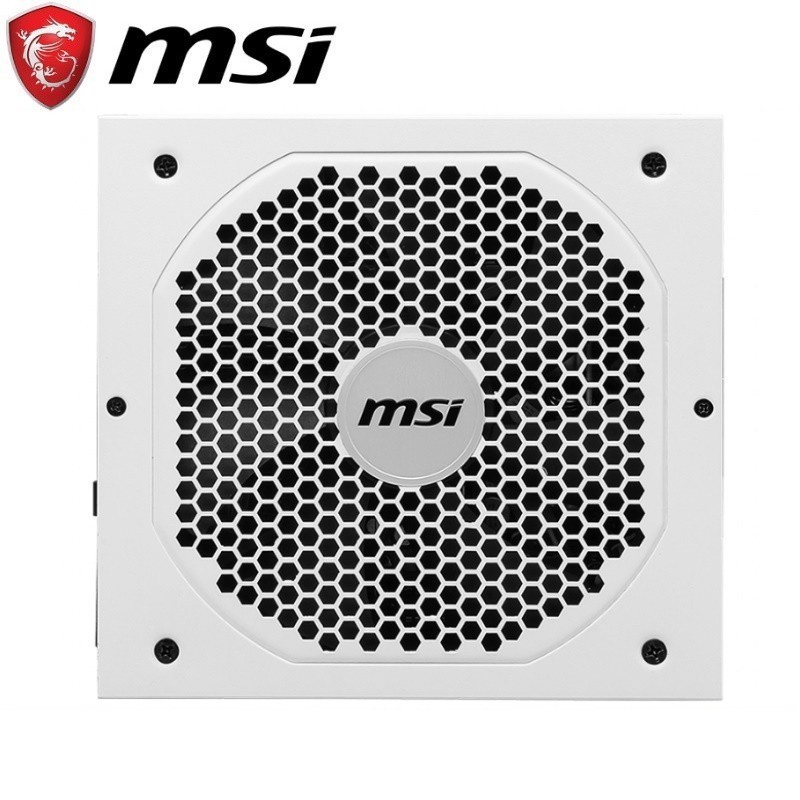 PSU MSI MPG A750GF White Modular 750Watt 80+ Gold / MSI MPG A750GF