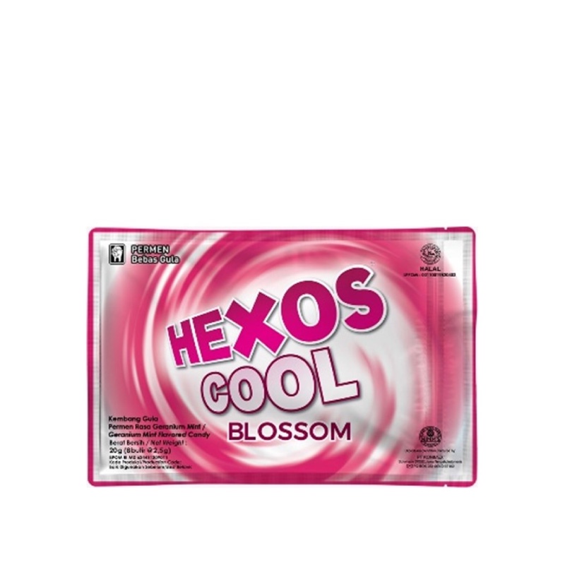 Hexos Permen Cool Blossom 20 gr