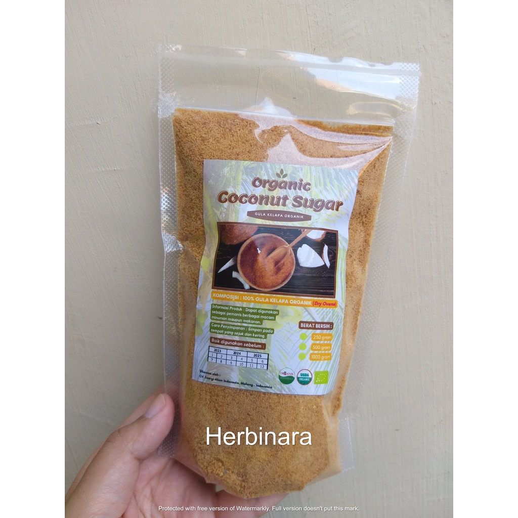 

Herbinara Organic Coconut Sugar / Gula Kelapa Organik 250 gram