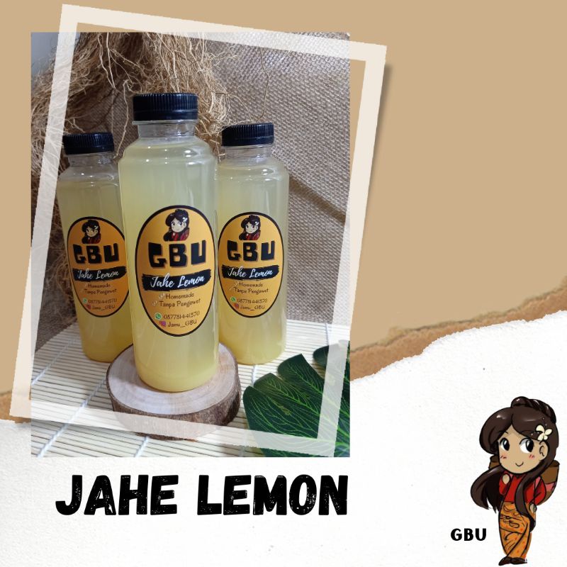 

Jamu Jahe Lemon 250 ml