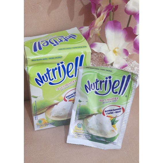 

Nutrijel kelapa muda kemasan ekonomis 10 gr