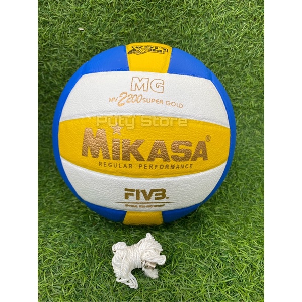 BOLA VOLI/ BOLA VOLLEY/ BOLA VOLY MIKASA 2200 SUPER GOLD