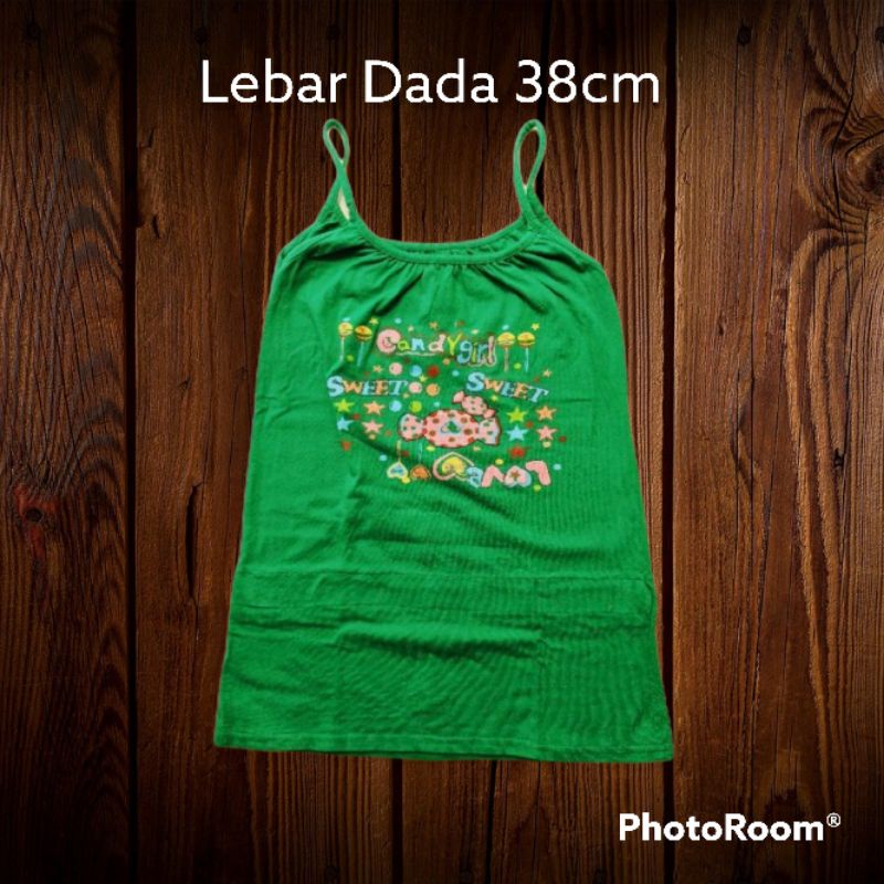 Kaos singlet  anak perempuan preloved