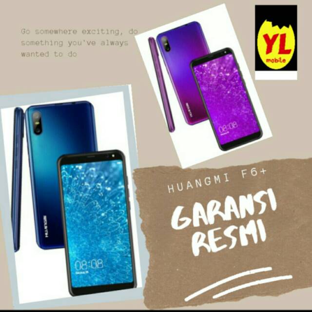 HP ANDROID HUANGMI F6+ RAM 3GB GARANSI RESMI