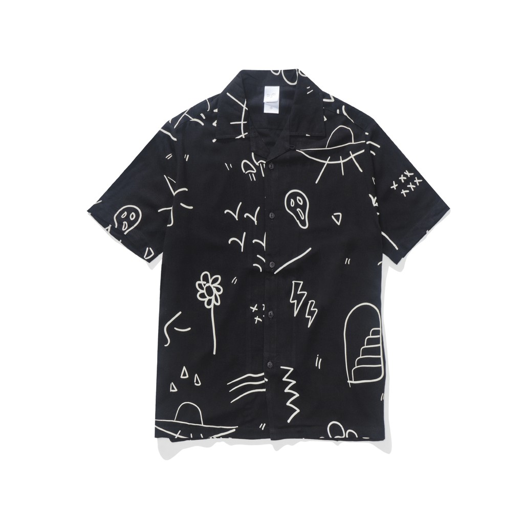 Filosofi Kopi Kemeja - Artwork Shirt - Black