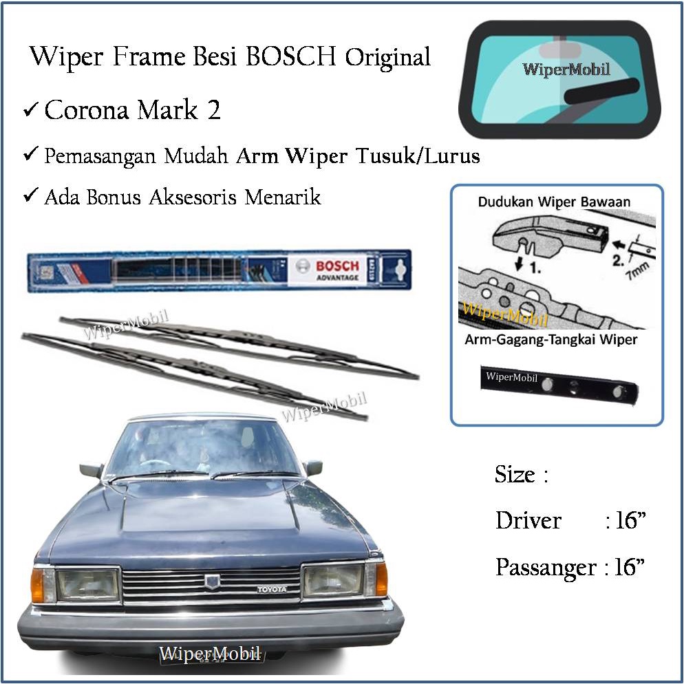 Wiper Frame Besi Toyota Corona Mark 2