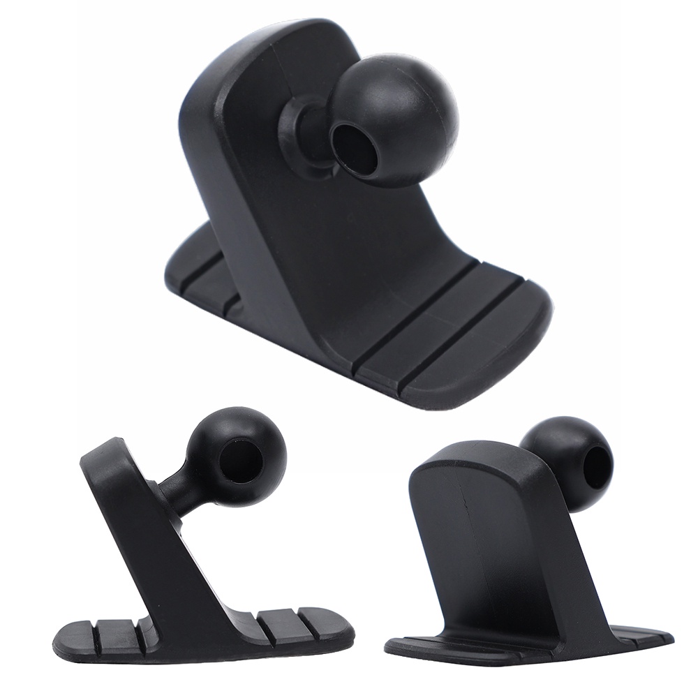 Aksesoris Bracket Stand Base Holder Handphone 17mm Rotasi Putar Anti Slip Untuk Dashboard Mobil